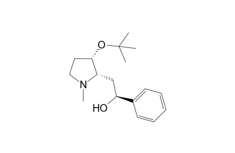 (2S,3S)-N-Methyl-2-((2S)-2-hydroxy-2-phenylethyl)-3-tert-butyloxypyrrolidine