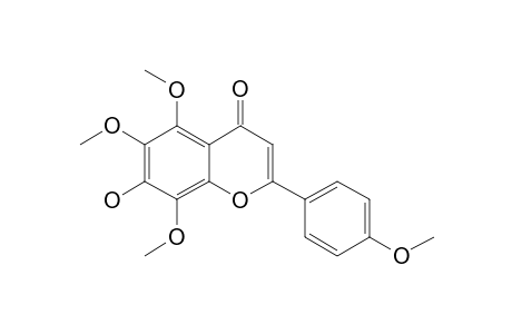 7-HYDROXY-5,6,8,4'-TETRAMETHOXYFLAVONE
