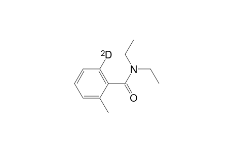 N,N-diethyl-6-deuterio-2-methylbenzamide
