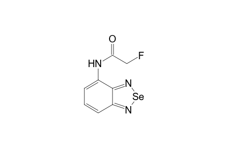 2-fluoro-N-(2,1,3-benzoselenadiazol-4-yl)acetamide