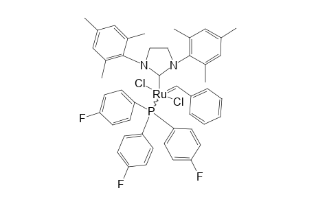 (H2IMES)-[(P-FC6H4)(3)-P]-(CL)(2)-RU=CHPH