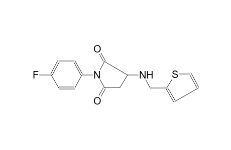 Pyrrolidine-2,5-dione, 1-(4-fluorophenyl)-3-(2-thyenylmethylamino)-