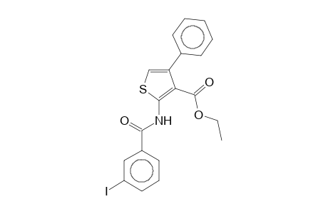 Ethyl 2-(3-iodobenzamido)-4-phenyl-3-thiophenecarboxylate