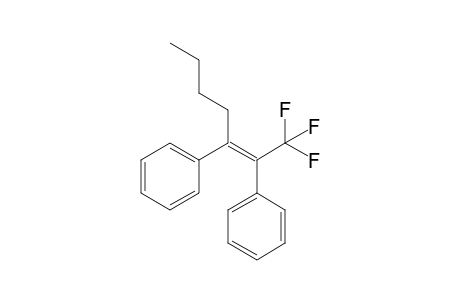 1,1,1-Trifluoro-2,3-diphenyl-2(E/Z)-heptene