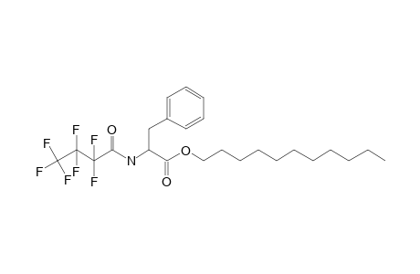 L-Phenylalanine, N-heptafluorobutyryl-, undecyl ester