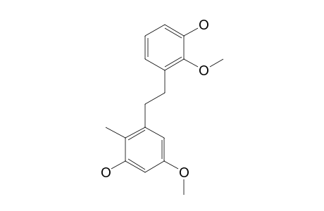STILBOSTEMIN-F;1-(3-HYDROXY-5-METHOXY-2-METHYLPHENYL)-2-(3-HYDROXY-2-METHOXYPHENYL)-ETHANE