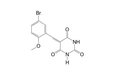5-(5-BROMO-2-METHOXYBENZYLIDENE)BARBITURIC ACID