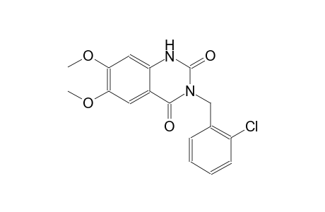 3-(2-chlorobenzyl)-6,7-dimethoxy-2,4(1H,3H)-quinazolinedione