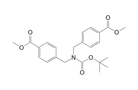 N-(tert-Butoxycarbonyl)bis(4-carbomethoxybenzyl)amine