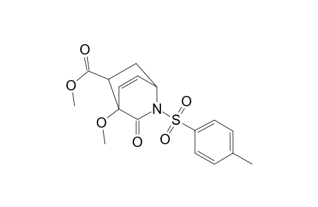 Methyl 4-Methoxy-2-(4'-Methylbenzenesulfonyl)-3-oxo-2-azabicyclo[2.2.2]oct-7-ene-5-endo-carboxylate
