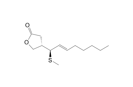 2(3H)-Furanone, dihydro-4-[1-(methylthio)-2-octenyl]-, [R*,S*-(E)]-