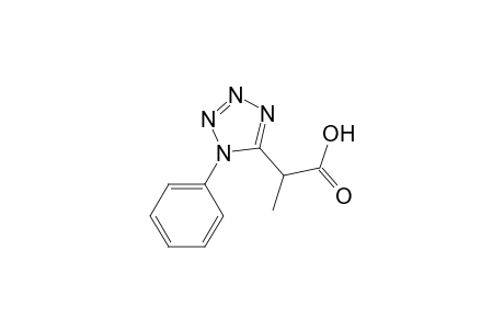2-(1-phenyl-1,2,3,4-tetrazol-5-yl)propanoic acid