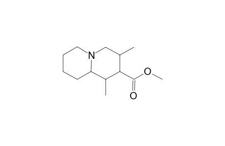 Methyl 1,3-Dimethylquinolizidin-2-carboxylate