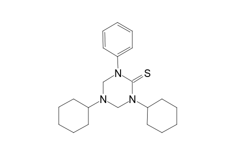 1,5-Dicyclohexyl-3-phenyl-1,3,5-triazinane-2-thione