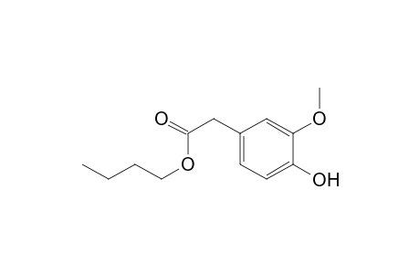 Butyl-2-(4-hydroxy-3-methoxy-phenyl)acetate