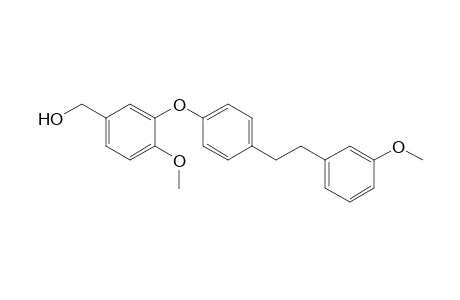 4-[2'-(3"-Methoxyphenyl)ethyl]-2'-methoxy-5'-(hydroxymethyl)-diphenyl Ether