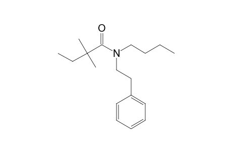 Butyramide, 2,2-dimethyl-N-(phenethyl)-N-butyl-