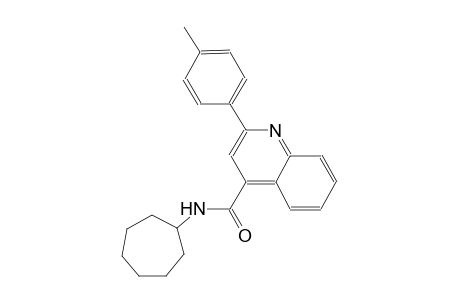 N-cycloheptyl-2-(4-methylphenyl)-4-quinolinecarboxamide