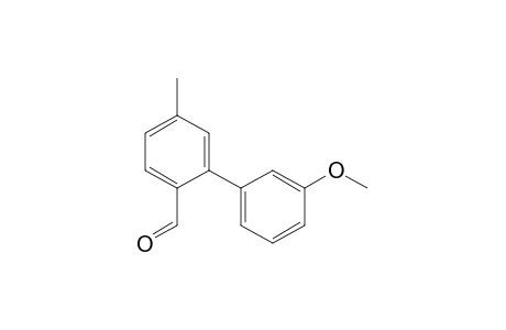 3'-Methoxy-5-methyl-[1,1'-biphenyl]-2-carbaldehyde
