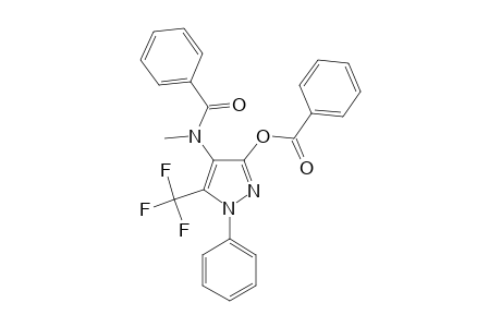 N-(3-BENZOYLOXY-5-TRIFLUOROMETHYL-1-PHENYL-1H-PYRAZOL-4-YL)-N-METHYL-BENZAMIDE