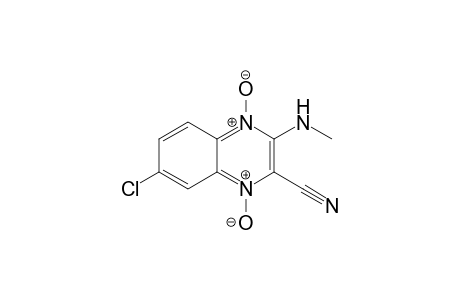7-Chloro-3-methylamino-2-quinoxalinecarbonitrile1,4-dioxide