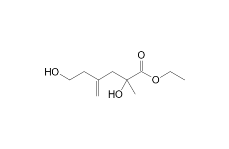 Ethyl 2,6-Dihydroxy-2-methyl-4-methylidenehexanoate