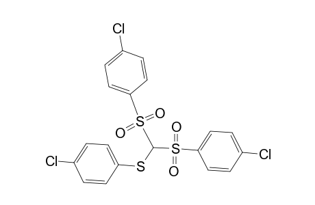 Benzene, 1,1'-[[[(4-chlorophenyl)thio]methylene]bis(sulfonyl)]bis[4-chloro-