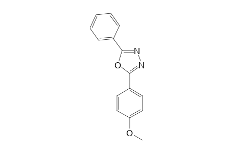 2-(4-Methoxy-phenyl)-5-phenyl-1,3,4-oxadiazole