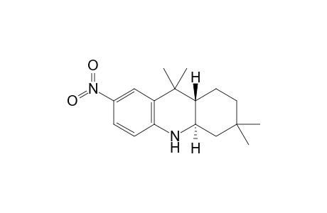 (4aR,9aS)-3,3,9,9-tetramethyl-7-nitro-1,2,4,4a,9a,10-hexahydroacridine