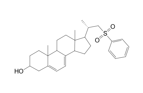3.beta.-Hydroxy-22-phenylsulfonyl-23,24-bisnorchola-5,7-diene