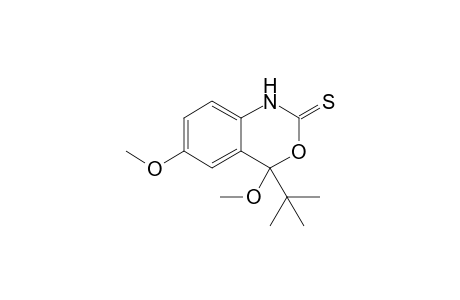 4,6-Dimethoxy-4-(1,1-dimethylethyl)-1,4-dihydro-3,1-benzoxazine-2-thione