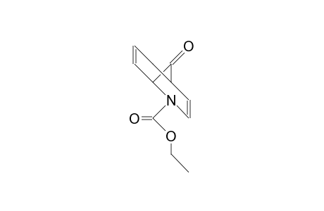 9-Oxo-2-aza-bicyclo(3.3.1)nona-3,7-diene-2-carboxylic acid, ethyl ester