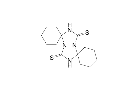 Bispiro[cyclohexane-1,1'-s-triazolinodino[1,2-a]-s-triazoline-5',1"-cyclohexane]-3',5'-dithione