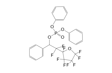 2,2-difluoro-2-(2,3,3,4,4,5,5-heptafluorotetrahydro-2-furanyl)-1-phenylethyl diphenyl phosphate