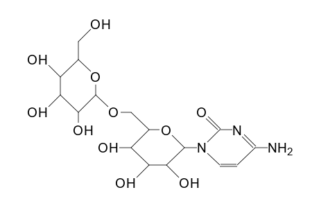 4-Amino-1-(6-O-B-D-glucopyranosyl-B-D-glucopyranosyl)-pyrimidinone