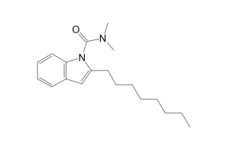 N,N-Dimethyl-2-octyl-1H-indole-1-carboxamide