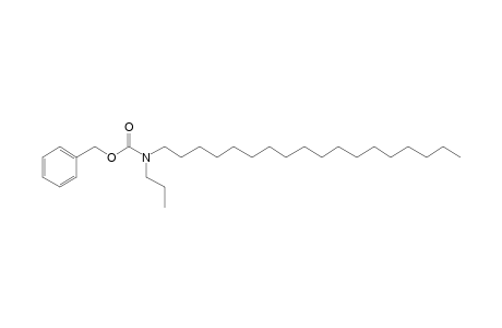 Carbonic acid, monoamide, N-propyl-N-octadecyl-, benzyl ester