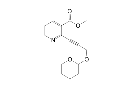 Methyl 2-[3-(tetrahydropyranyloxy)prop-1-ynyl)pyridine-3-carboxylate