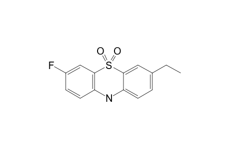 7-ETHYL-3-FLUORO-10H-PHENOTHIAZINE-5,5-DIOXIDE