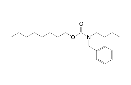 Carbonic acid, monoamide, N-benzyl-N-butyl-, octyl ester