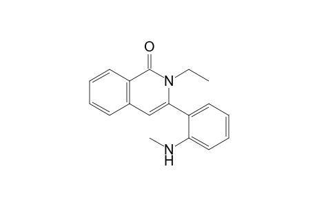 2-Ethyl-3-[2-(methylamino)phenyl]-1-isoquinolinone