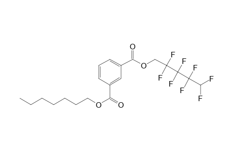 Isophthalic acid, heptyl 2,2,3,3,4,4,5,5-octafluoropentyl ester