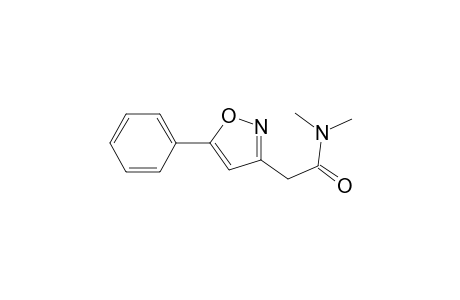 N,N-dimethyl-2-(5-phenyl-1,2-oxazol-3-yl)acetamide