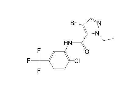 4-bromo-N-[2-chloro-5-(trifluoromethyl)phenyl]-1-ethyl-1H-pyrazole-5-carboxamide