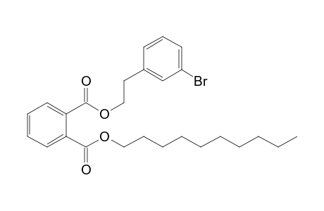 Phthalic acid, 2-(3-bromophenyl)ethyl decyl ester