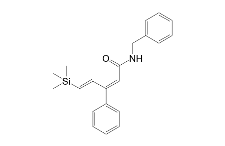 (2E,4E)-N-Benzyl-3-phenyl-5-(trimethylsilyl)penta-2,4-dienamide