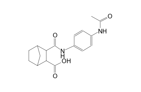 3-{[4-(acetylamino)anilino]carbonyl}bicyclo[2.2.1]heptane-2-carboxylic acid