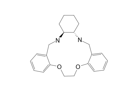 1,12-DIAMINO-3,4;9,10-DIBENZO-13,14-CYCLOHEXO-5,8-DIOXACYCLOBUTADECANE