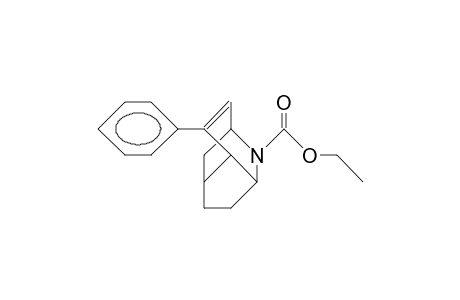 N-Ethoxycarbonyl-8-phenyl-2-aza-tricyclo(4.3.1.0/3,7/)dec-8-ene