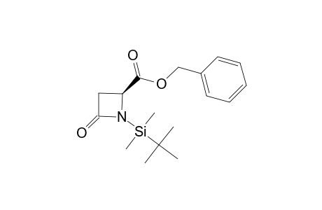Benzyl (S)-1-(tert-Butyldimethylsilyl)-4-oxoazetidine-2-carboxylate